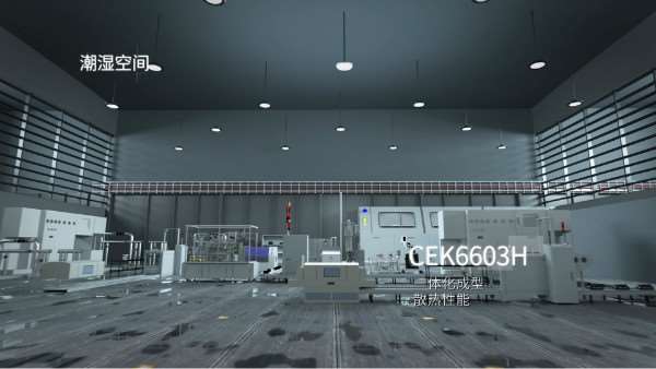 宽敞的工程灯具照明场地