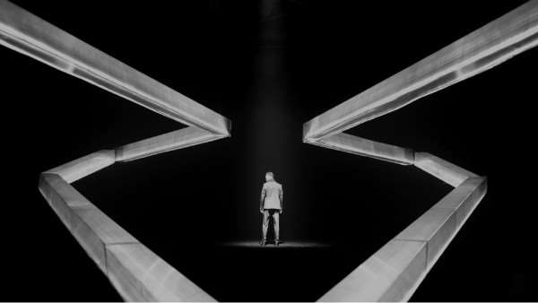 壮观的设计对称造型场景